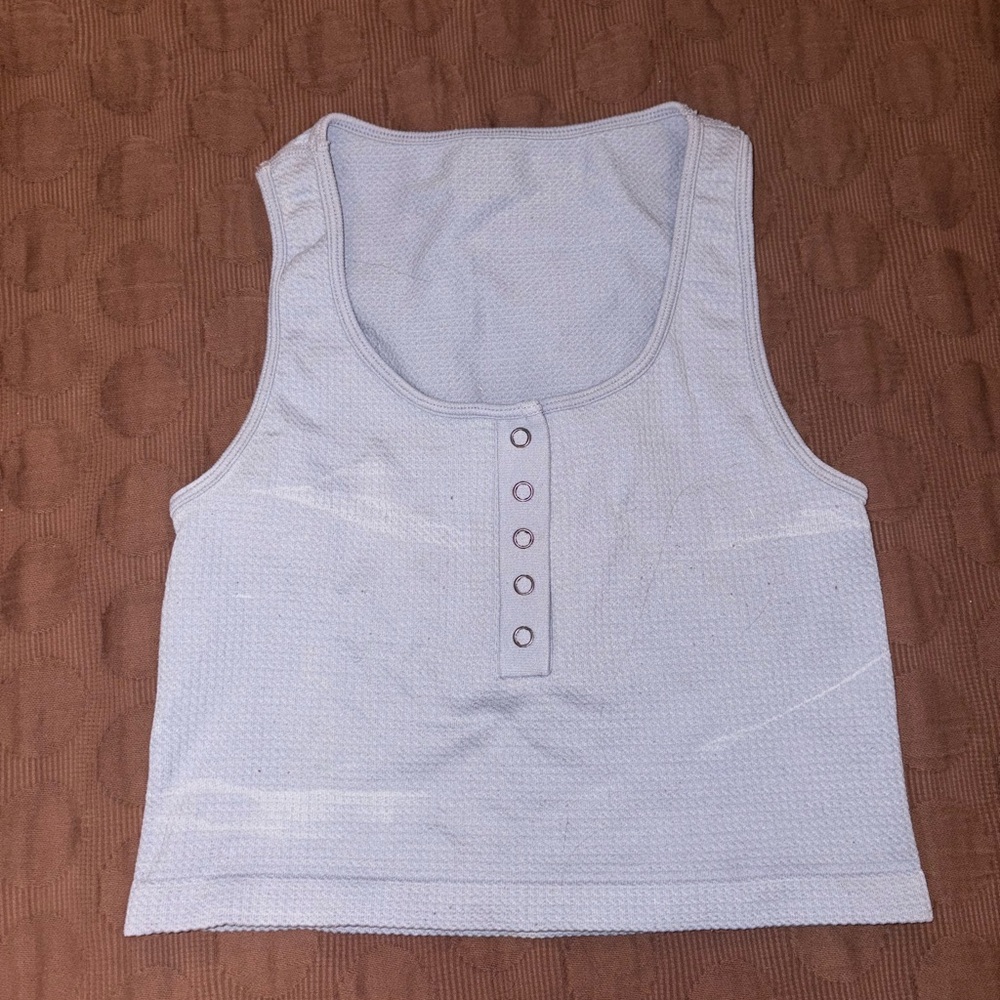 Women's Light Blue Lounge Top